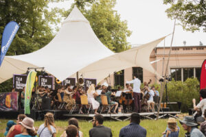 Akademisches Orchester @ Klosterbergegarten - Fête de la musique Magdeburg 2026 © Katharina Remiorz